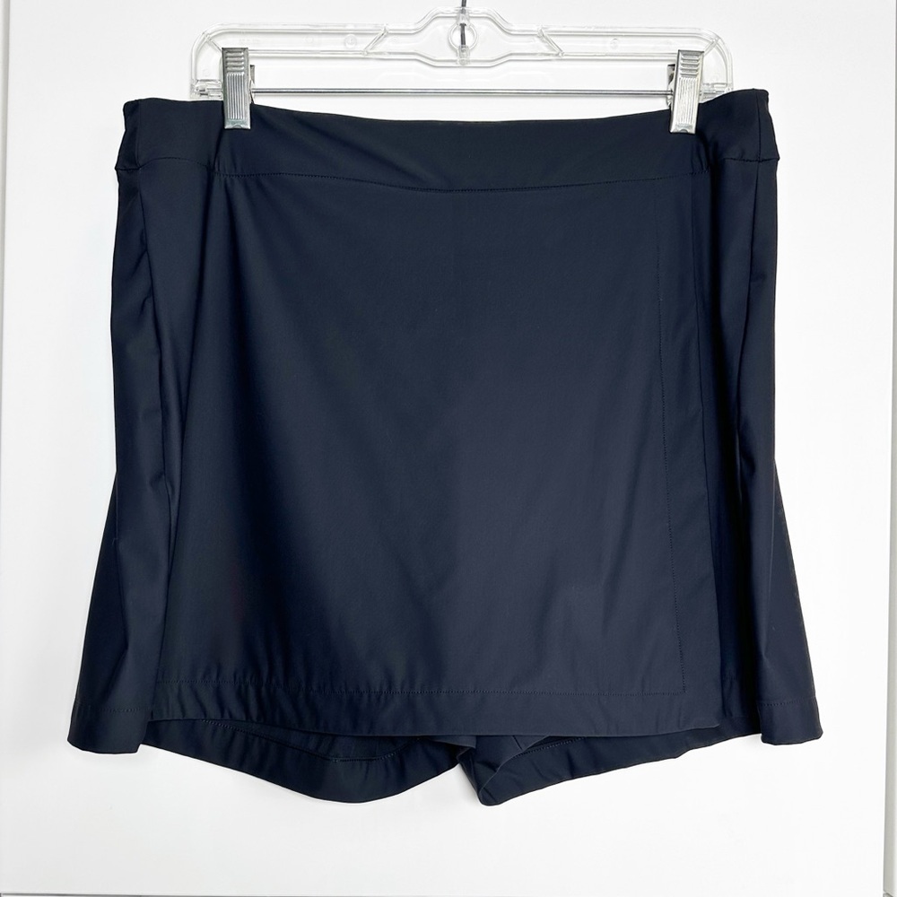 SPANX Sunshine Athletic Skort Black Size Large - Picture 3 of 7